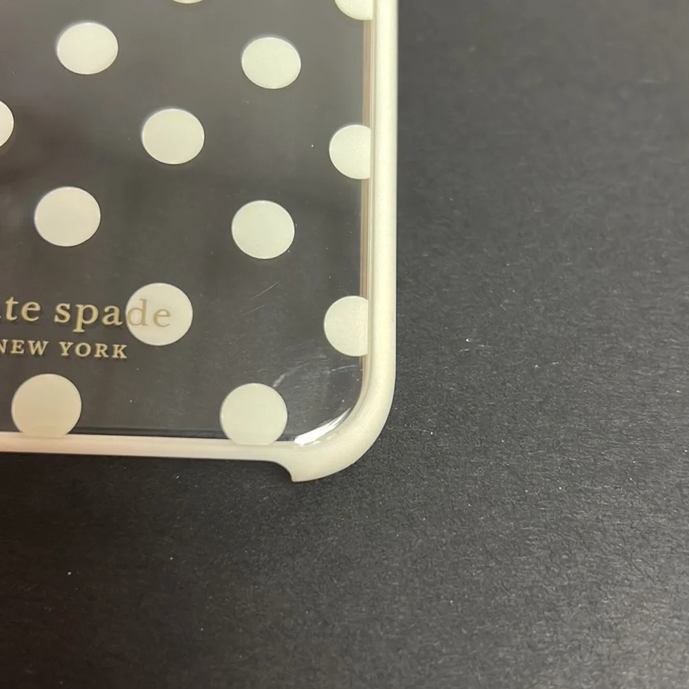Kate Spade | iPhone 11 Pro Max Protective Case Clear/White Polka‎ Dot